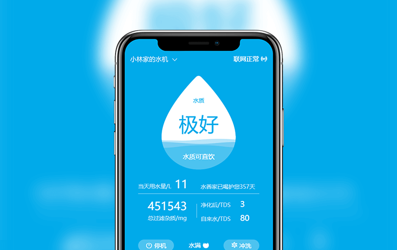 物联网净水器-物联网研发案例